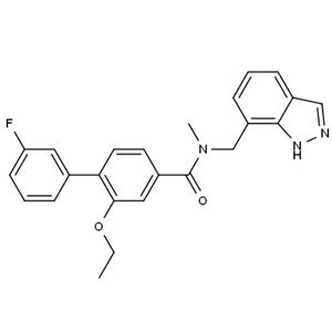 N-((1H-I吲唑-7-基)甲基)-2-乙氧基-3'-氟-N-甲基-[1,1'-聯(lián)苯]-4-甲酰胺，可提供定制服務(wù)，按需分裝！