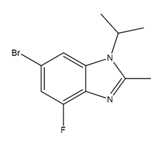 6-溴-4-氟-16-溴-4-氟-1-異丙基-2-甲基-1H-苯并[D]咪唑-異丙基-2-甲基-1H-苯并[D]咪唑