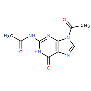 二乙酰鳥(niǎo)嘌呤；N(2),9-二乙酰鳥(niǎo)嘌呤；3056-33-5