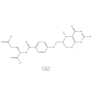 (6S)-L-5-甲基四氫葉酸鈣；99.98%左旋葉酸鈣，天然葉酸補(bǔ)充劑