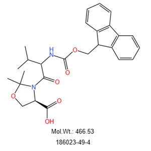 (4S)-3-[(2S)-2-[[芴甲氧羰基]氨基]-3-甲基-1-氧代丁基]-2,2-二甲基-4-惡唑烷羧酸