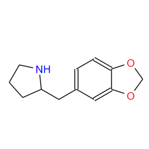 2-(1,3-苯并二惡茂-5-甲基)吡咯烷