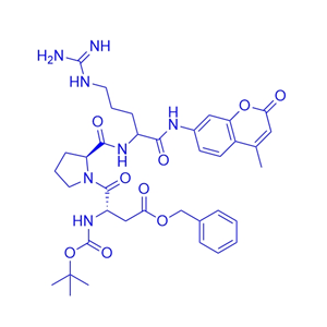 熒光底物多肽Boc-D(OBzl)PR-AMC/113866-00-5/Boc-Asp(OBzl)-Pro-Arg-AMC