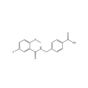 4-[[(5-氟-2-甲氧基苯甲?；?氨基]甲基]苯甲酸 1571888-11-3