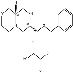 7S,9aS)-7-((芐氧基)甲基)八氫吡嗪并[2,1-c][1,4]惡嗪二草酸酯鹽