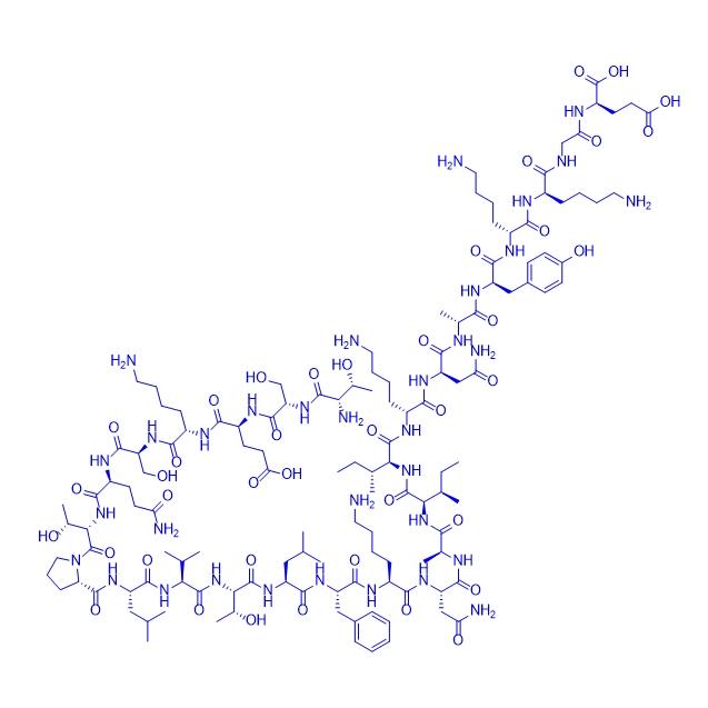 β-Endorphin (6-31), human 77761-27-4.png