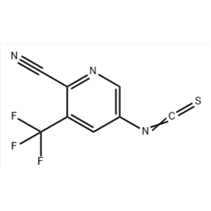 5-異硫氰酰基-3-(三氟甲基)吡啶-2-氰基
