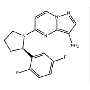 (R)-5-(2-(2,5-二氟苯基)吡咯烷-1-基)吡唑并[1,5-A]嘧啶-3-胺;(R)-5-[2-(2,5-二氟苯基)-1-吡咯烷基]吡唑并[1,5-A]嘧啶-3-胺;拉羅還原氨基物