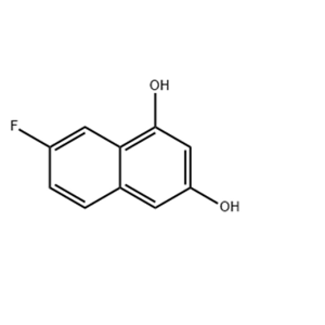 7-氟-1,3-萘二醇