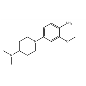 稱1-[4-氨基-3-(甲基氧基)苯基]-N,N-二甲基-4-哌啶胺