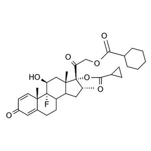 地塞米松 21-環(huán)己烷羧酸酯 17-環(huán)丙烷羧酸酯