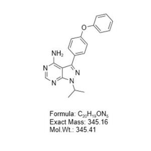 1-異丙基-3-(4-苯氧基苯基)-1H-吡唑[3,4-d]嘧啶-4-胺