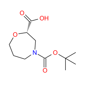 (S)-4-(叔丁氧基羰基)-1,4-氧氮雜環(huán)庚烷-2-羧酸，自產(chǎn)自用醫(yī)藥中間體，品質(zhì)更有保障。