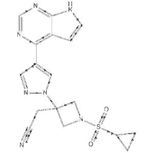 2-(3-(4-(7H-吡咯并[2,3-d] 嘧 啶 -4- 基 )-1H- 吡 唑 -1- 基)-1-(環(huán)丙基磺?；?氮雜環(huán) 丁烷-3-基)乙腈