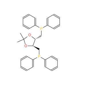 37002-48-5；異丙烯-2,3-二羥-1,4-雙二丙基膦丁烷；(4S,5S)-(+)-4,5-Bis(diphenylphosphinomethyl)-2,2-dimethyl-1,3-dioxolane