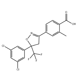 4-[5-(3,5-二氯苯基)-5-(三氟甲基)-4,5-二氫異噁唑-3-基]-2-甲基苯甲酸