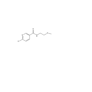 6-chloro-N-(2-methoxyethyl)pyridine-3-carboxamide