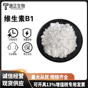 食品級(jí)維生素B1 營(yíng)養(yǎng)強(qiáng)化劑 99含量 白色粉末 59-43-8