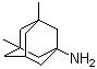 CAS 登錄號：19982-08-2 (51052-62-1), 3,5-二甲基金剛胺, 美金剛胺