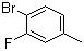 CAS 登錄號(hào)：452-74-4, 4-溴-3-氟甲苯