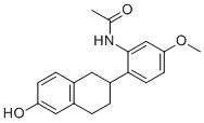 CAS 登錄號：2477812-38-5, N-(2-(6-羥基-1,2,3,4-四氫萘-2-基)-5-甲氧基苯基)乙酰胺