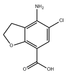 4-氨基-5-氯-2,3-二氫苯并呋喃-7-羧酸 123654-26-2