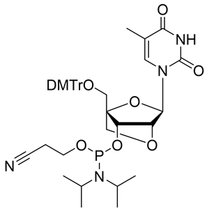 5'-O-DMTr-2'-O-4'-C-Locked-T-CE-Phosphoramidite