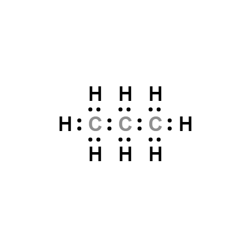 c3h8 lewis structure