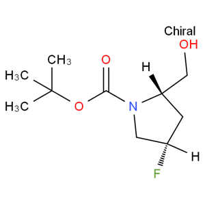 (2S,4S)-4-氟-2-(羥甲基)吡咯烷-1-羧酸叔丁酯