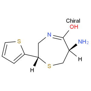 (2S,6R)-6-氨基-2-(2-噻吩基)-1,4-硫氮雜卓-5-酮