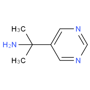 2-(pyrimidin-5-yl)propan-2-amine