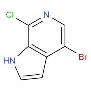 4-溴-7-氯-6-氮雜吲哚