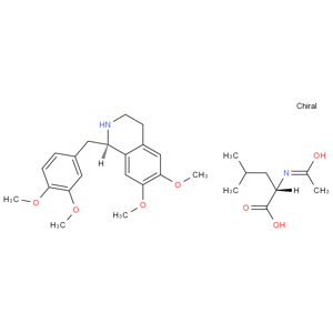 R-四氫罌粟堿-N-乙酰-L-亮氨酸鹽