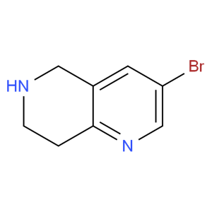 3-溴咪唑[1,2-A] 5,6,7,8-四氫-1,6-萘啶鹽酸鹽