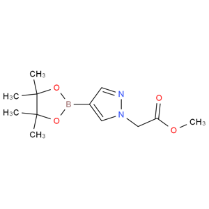 4-(4,4,5,5-四甲基-1,3,2-二噁硼烷-2-基)-1H-吡唑-1-乙酸甲酯;1-(甲氧羰基甲基)-1H-吡唑-4-硼酸頻那醇酯