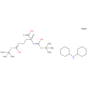 N-叔丁氧羰基-N'-叔丁氧羰基-L-2,4-二氨基丁酸二環(huán)己胺鹽